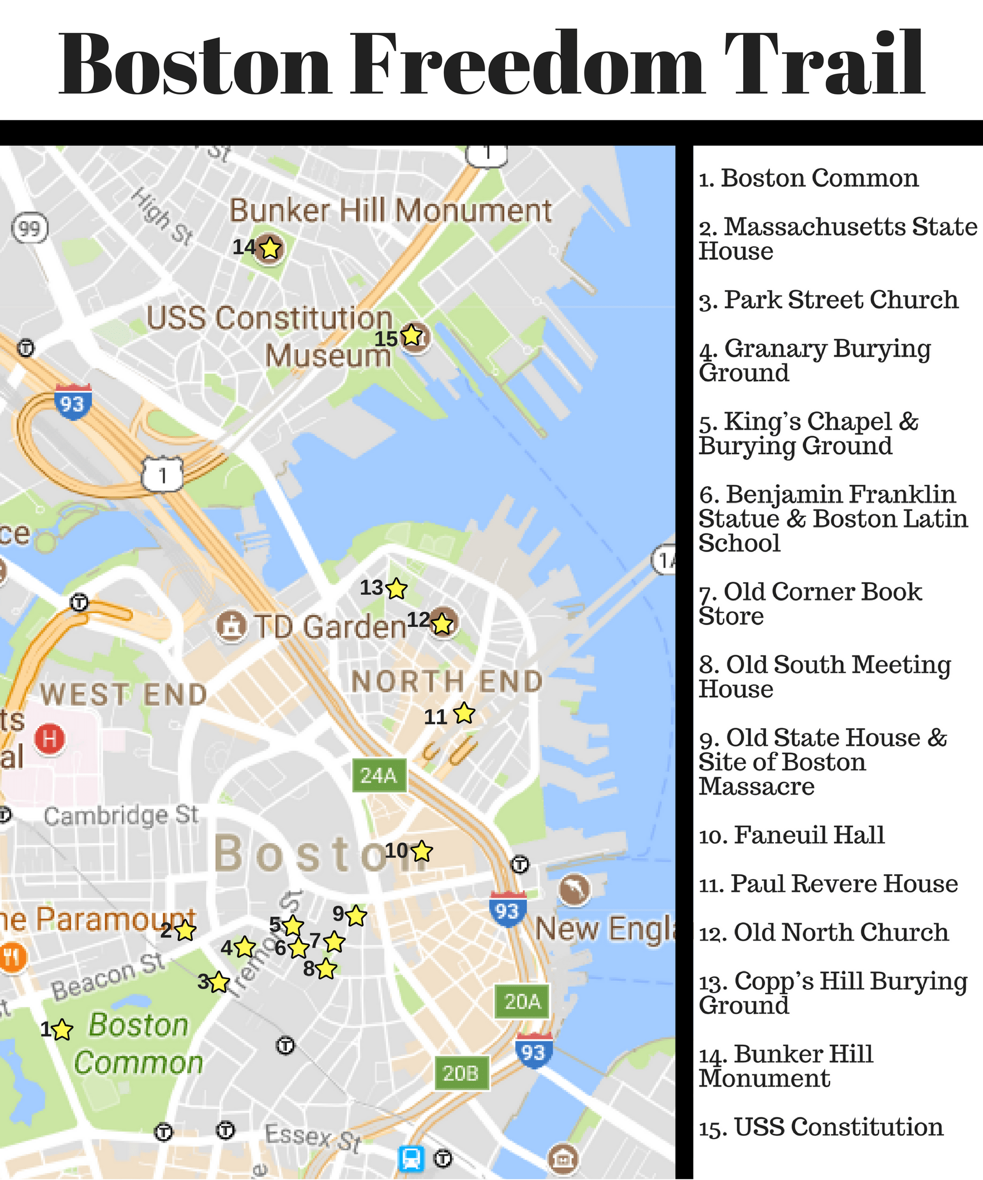 Picture The freedom trail starts at historic boston common. The Boston Freedom Trail Where To Next Budget Travel Tips Solo Female Travel Help Travel Guides Travel Inspiration Travel Photography