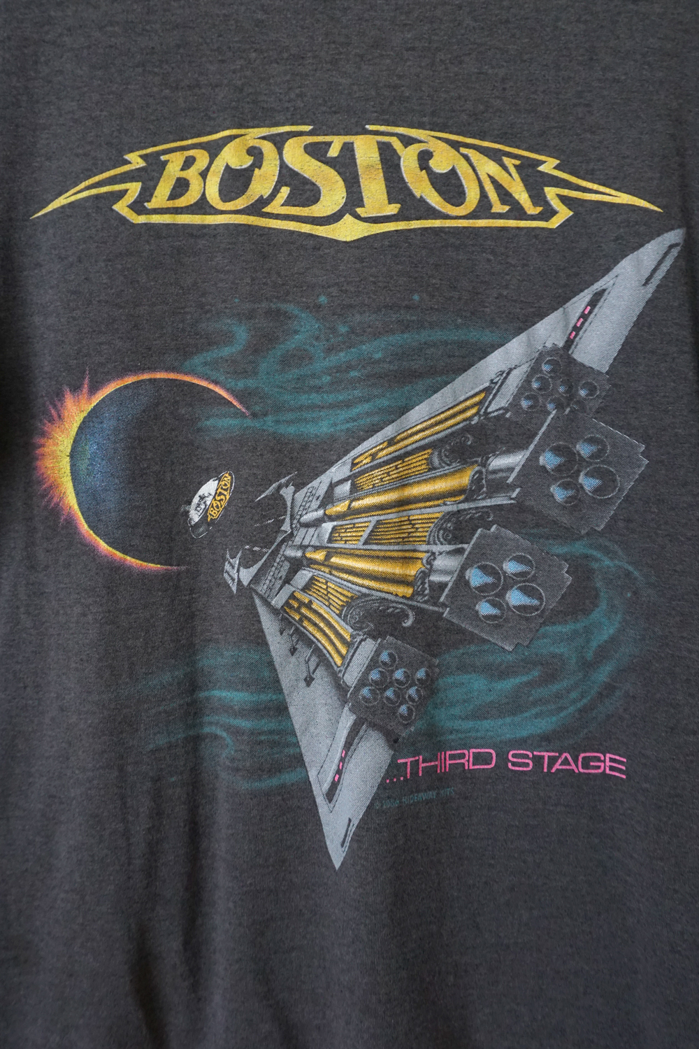 Boston comes from boston, united states and was born in 1975. Vintage 1987 Boston U S Tour T Shirt Size L Xl Moth Oddities